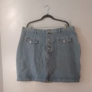 Revolt Denim Mini Skirt Vintage 22 24 Hong Kong